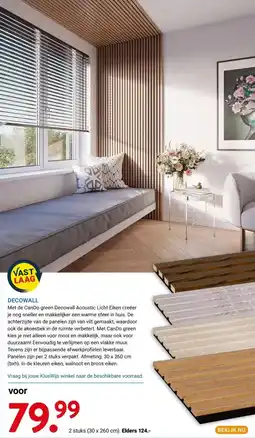 Kluswijs DECOWALL aanbieding