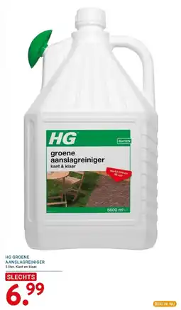 Kluswijs HG GROENE AANSLAGREINIGER aanbieding
