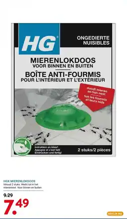 Kluswijs HGX MIERENLOKDOOS aanbieding