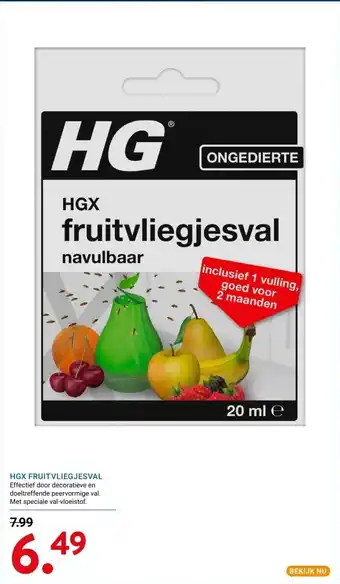 Kluswijs HGX FRUITVLIEGJESVAL aanbieding