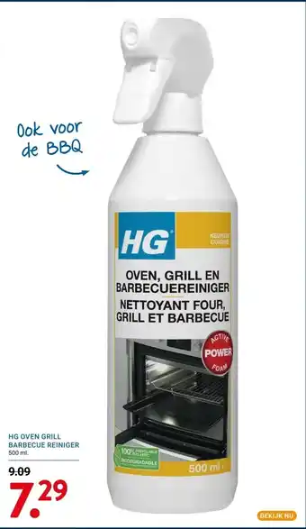 Kluswijs HG OVEN GRILL BARBECUE REINIGER aanbieding