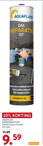 Kluswijs AQUAPLAN DAKREPARATIEKIT aanbieding