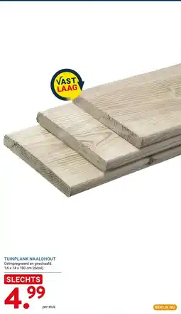 Kluswijs TUINPLANK NAALDHOUT aanbieding