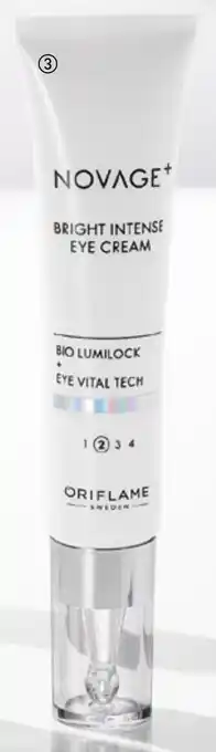 Oriflame Novage+ Bright Intense Eye Cream aanbieding