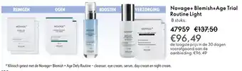Oriflame Novage+ Blemish+Age Trial Routine Light aanbieding