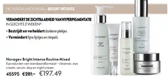 Oriflame Novage+ Bright Intense Routine Mixed aanbieding