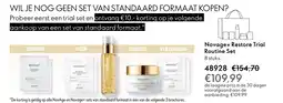 Oriflame Novage+ Restore Trial Routine Set aanbieding