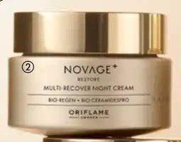 Oriflame Novage+ Restore Multi Recover Night Cream aanbieding