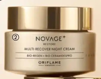 Oriflame Novage+ Restore Multi Recover Night Cream aanbieding