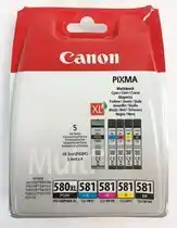 Bol.com Canon PGI-580XL/CLI-581 - Inktcartridge - Multipack / Zwart aanbieding
