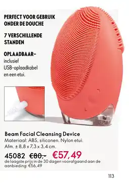 Oriflame Beam Facial Cleansing Device aanbieding