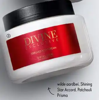 Oriflame Divine Exclusive Perfumed Body Cream aanbieding