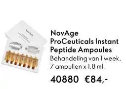 Oriflame NovAge ProCeuticals Instant Peptide Ampoules aanbieding