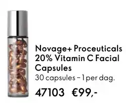 Oriflame Novage+ Proceuticals 20% Vitamin C Facial Capsules aanbieding