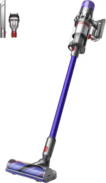 Amazon Dyson V11 Advanced draadloze steelstofzuiger (Nickel/Purple) aanbieding
