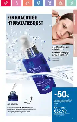 Oriflame Novage+ Proceuticals 24h Intense Hydration Power Drops aanbieding