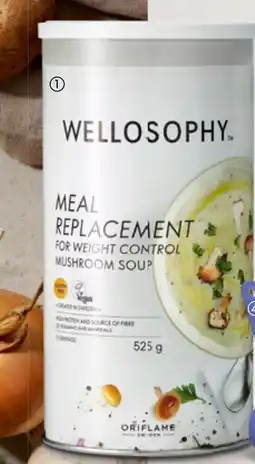 Oriflame Wellosophy Meal Replacement for Weight Control Mushroom Soup aanbieding