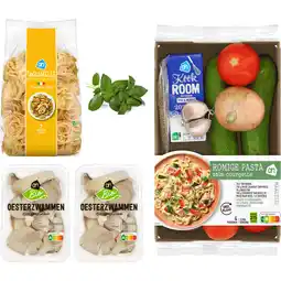 Albert Heijn AH Vega Pasta Zalm Courgette Verspakket aanbieding