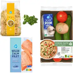 Albert Heijn AH Romige Pasta Zalm Courgette Verspakket aanbieding