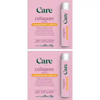 Albert Heijn Care Collageen shots 2-pack aanbieding