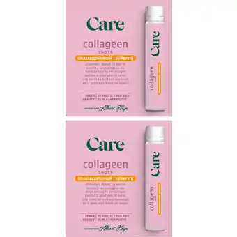 Albert Heijn Care Collageen shots 2-pack aanbieding