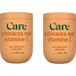 Albert Heijn Care Echinacea met vitamine C 2-pack aanbieding