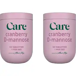 Albert Heijn Care Cranberry D-mannose 2-pack aanbieding