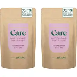 Albert Heijn Care Goed voor huid, haar & nagel navul2-pack aanbieding