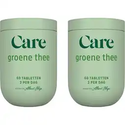 Albert Heijn Care Groene thee 2-pack aanbieding