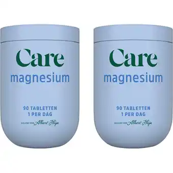 Albert Heijn Care Magnesium 2-pack aanbieding