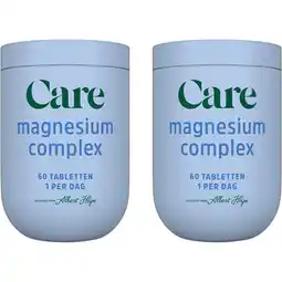 Albert Heijn Care Magnesium complex 2-pack aanbieding
