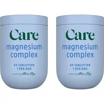 Albert Heijn Care Magnesium complex 2-pack aanbieding