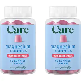 Albert Heijn Care Magnesium gummies 2-pack aanbieding
