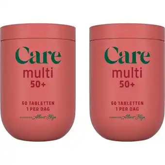 Albert Heijn Care Multi 50+ 2-pack aanbieding