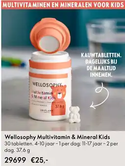 Oriflame Wellosophy Multivitamin & Mineral Kids aanbieding