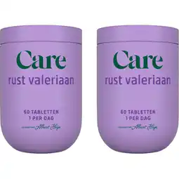 Albert Heijn Care Rust valeriaan 2-pack aanbieding