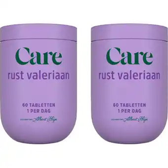 Albert Heijn Care Rust valeriaan 2-pack aanbieding