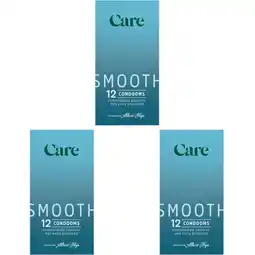 Albert Heijn Care Smooth condooms 3-pack aanbieding