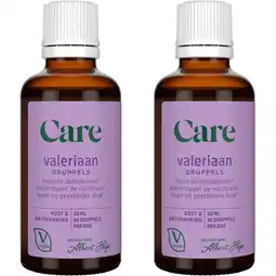 Albert Heijn Care Valeriaan druppels 2-pack aanbieding