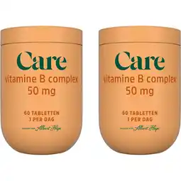 Albert Heijn Care Vitamine B complex 50mg 2-pack aanbieding
