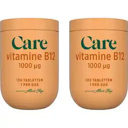 Albert Heijn Care Vitamine B12 1000µg 2-pack aanbieding