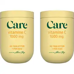 Albert Heijn Care vitamine C 1000mg2-pack aanbieding