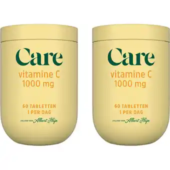 Albert Heijn Care vitamine C 1000mg2-pack aanbieding