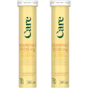 Albert Heijn Care Vitamine C bruistablet 1000mg 2-pack aanbieding
