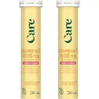 Albert Heijn Care Vitamine C 1000mg bruistablet 2-pack aanbieding