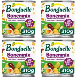Albert Heijn Bonduelle Bonenmix 4-pack aanbieding