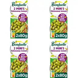 Albert Heijn Bonduelle Edamame bonen 2 mini's 4-pack aanbieding