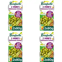 Albert Heijn Bonduelle Edamame bonen 2 mini's 4-pack aanbieding