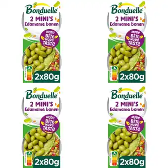 Albert Heijn Bonduelle Edamame bonen 2 mini's 4-pack aanbieding