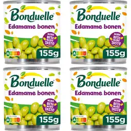 Albert Heijn Bonduelle Edamame bonen 4-pack aanbieding